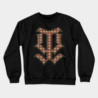 Gothic Checkerboard Symbol Crewneck Sweatshirt